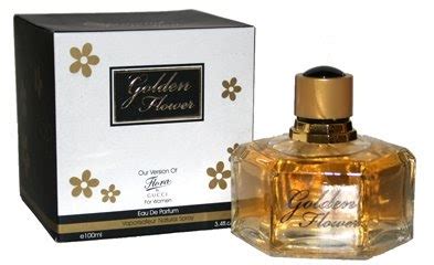 golden flower perfume by Gucci